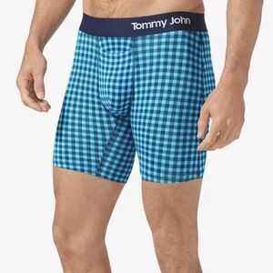 NWTs Tommy John Cool Cotton 8 Inch Boxer Brief Size Small